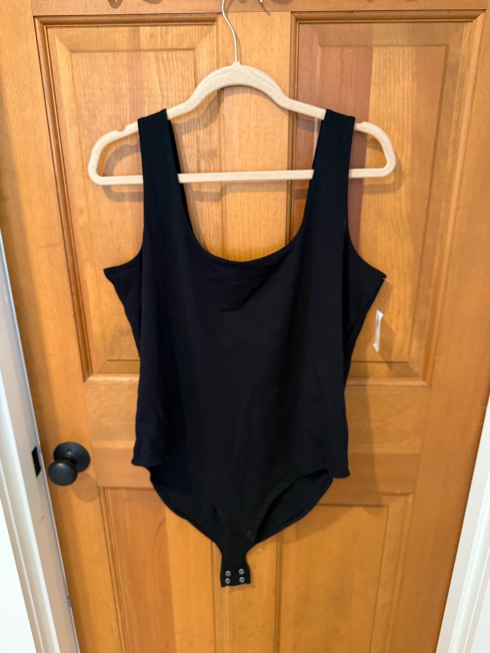 Old Navy Black Sleeveless Bodysuit